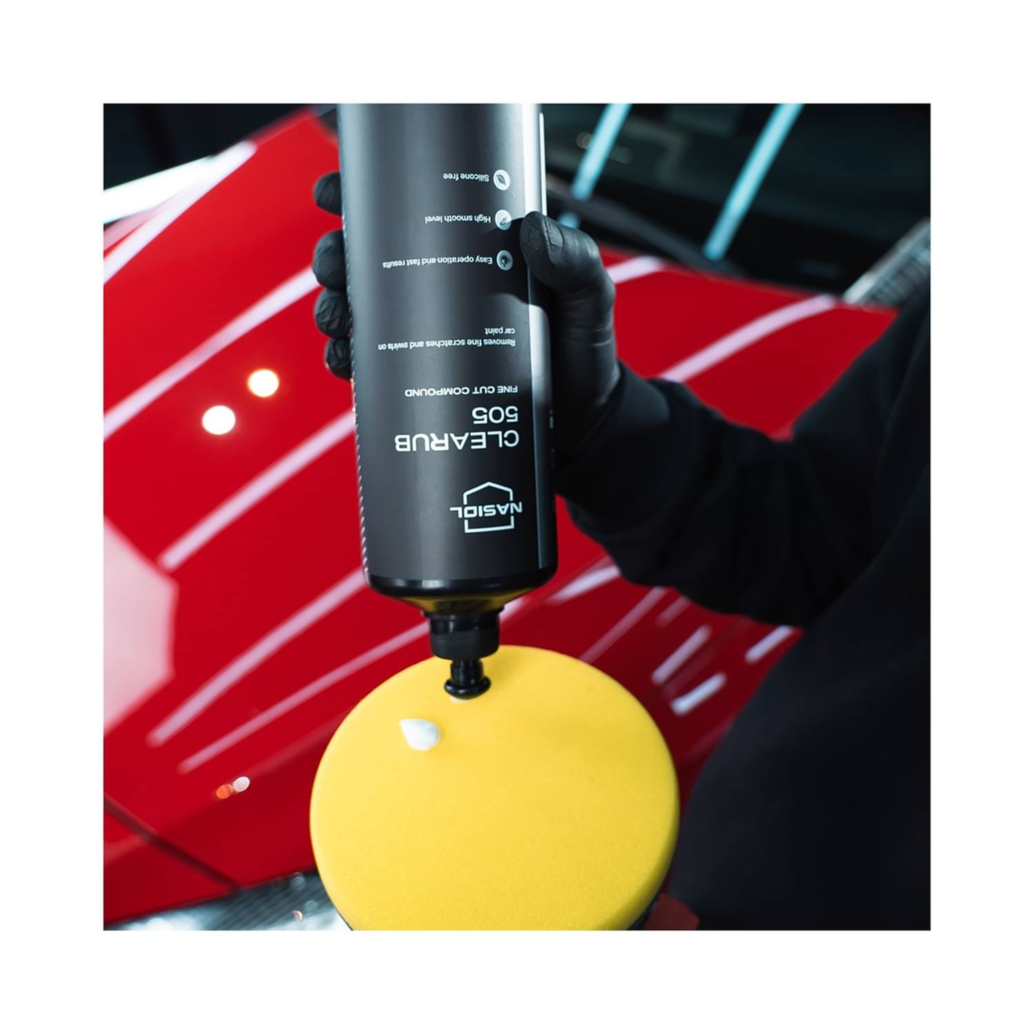 Nasiol CleaRub 505 Araç İnce Çizik Giderici Pasta 1 Kg