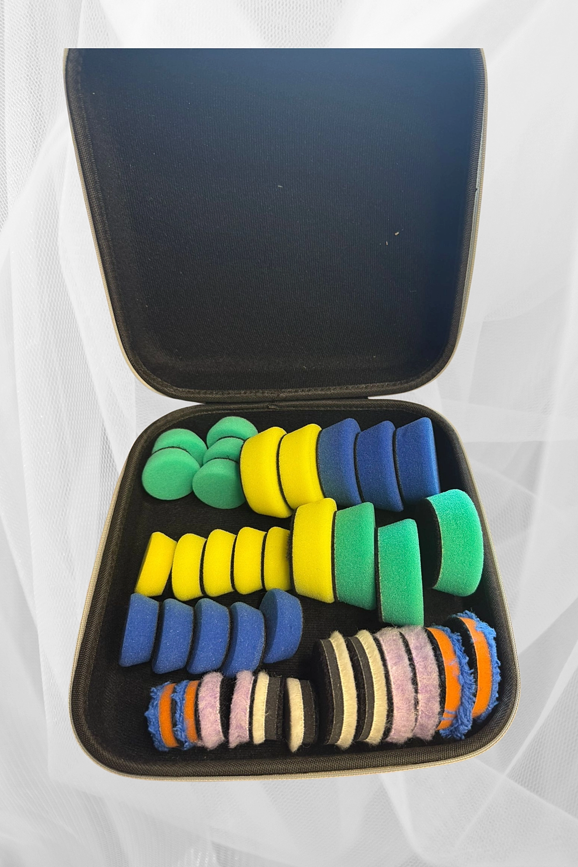 Virtues 36 Parça Sünger Keçe Seti 30mm-50mm