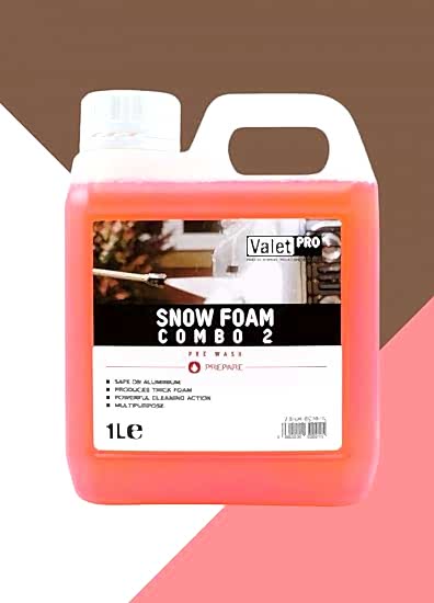 Valet Pro Yoğun Kir Sökücü Köpük - Snow Combo2  1lt.