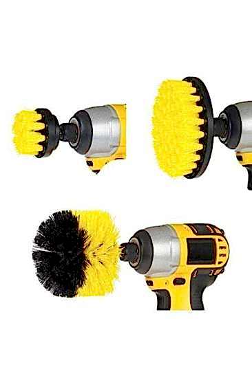  Virtue’s 3’lü Fırça Seti Matkap Uçlu