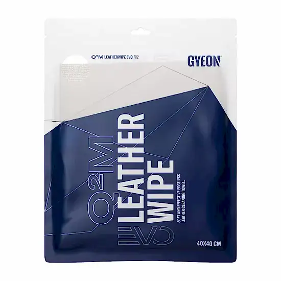 GYEON Q²M Deri Temizleme Bezi 2’Li 40×40 Cm
