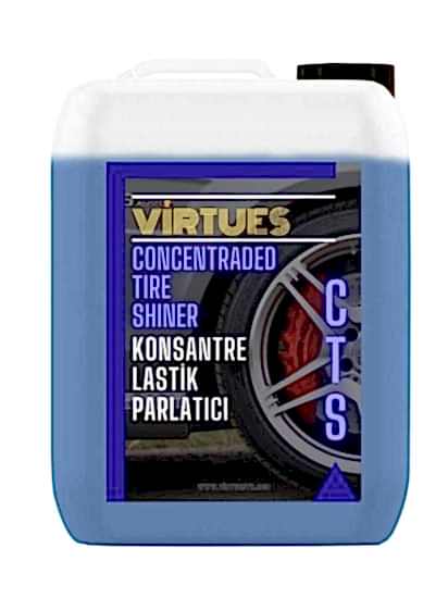 VIRTUES  KONSANTRE LASTİK PARLATICI 5KG.