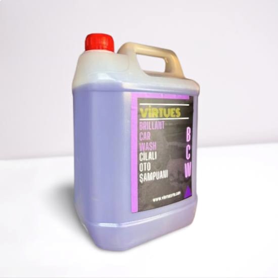 VIRTUES BCW CİLALI OTO ŞAMPUANI 5LT.