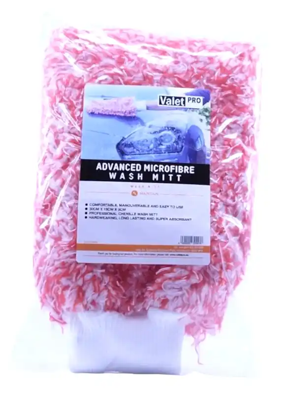 Valet Pro Advanced Microfiber Wash Mitt Yıkama Eldiveni